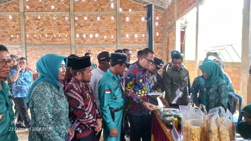 Operasi Pasar Murah Pemkab Banyuasin Hadir di Pulau Rimau.