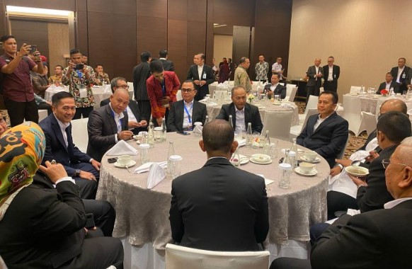 Pj Bupati Banyuasin Hadiri RUPS Bank Sumsel Babel.