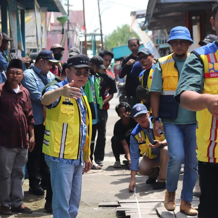 Jalan Poros Dan Jembatan Di Sungsang Segera Diperbaiki.