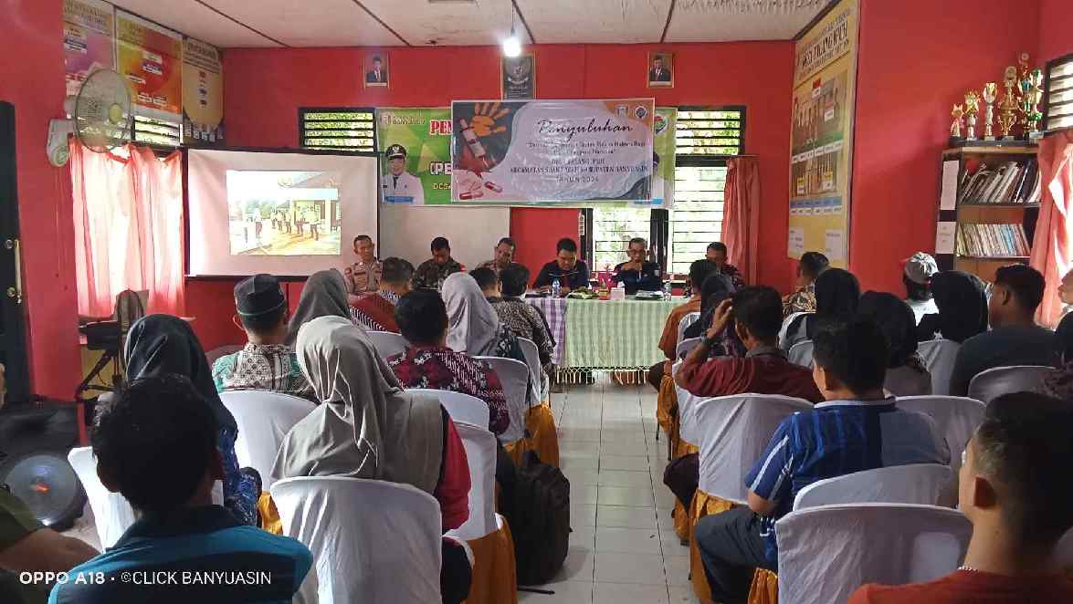 Generasi Muda Hancur Karena Narkoba, Pemerintah Desa Adakan Penyuluhan Dampak Nya.