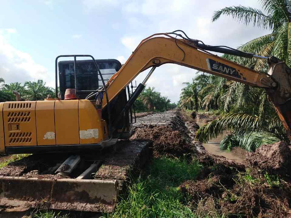 Jalan Usaha Tani Desa Sumber Mulyo 100 Persen Rampung Dikerjakan.