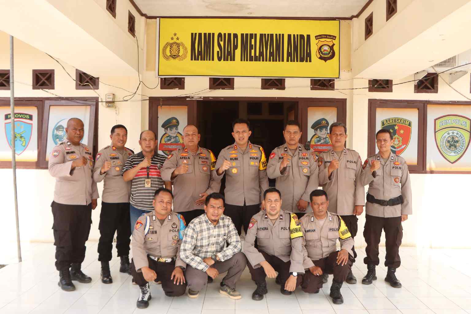 Kapolres Banyuasin Kunker Ke Polsek Rantau Bayur, Ini Arahannya!