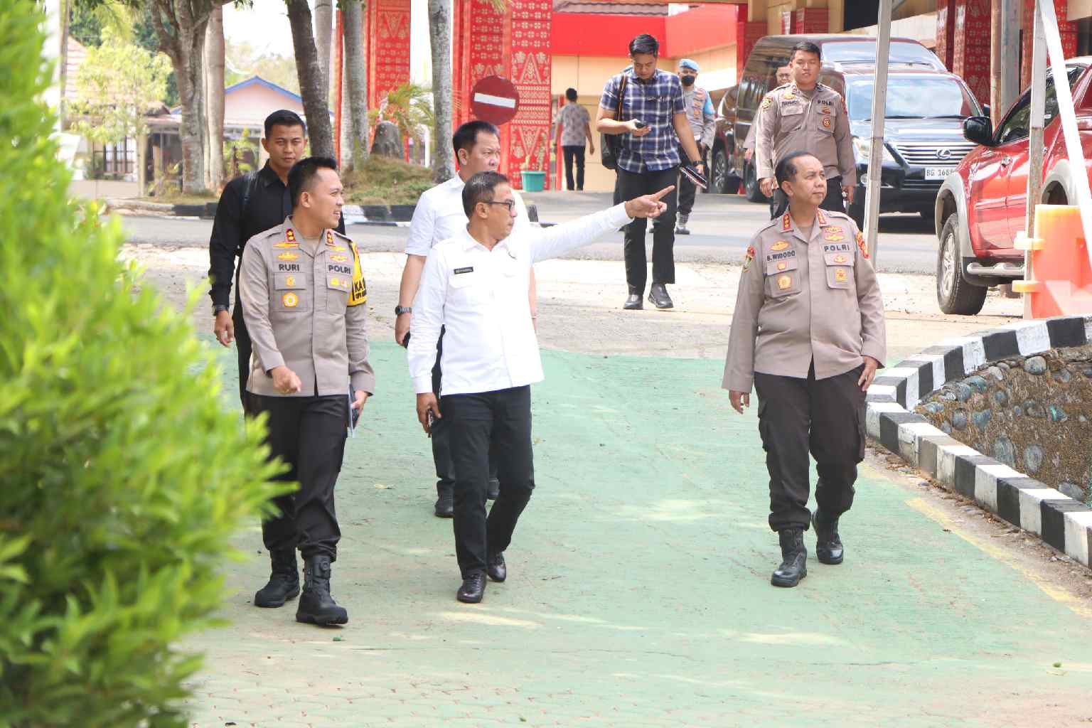 Tim Audit Kinerja Itwasum Polri Tahap II Tahun 2024 Melakukan Pemeriksaan di Polres Banyuasin.