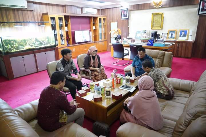 Sekda Banyuasin Terima Kunjungan Silahturahmi KPP Pratama Sekayu.