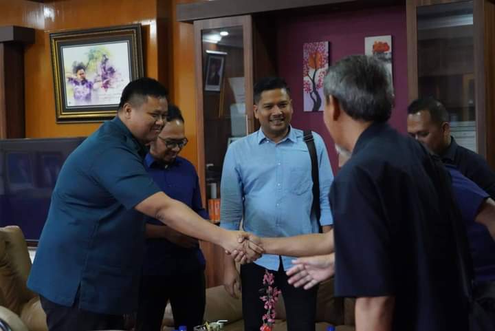 Sekda Banyuasin Terima Kunjungan PT. PTPN Vll.