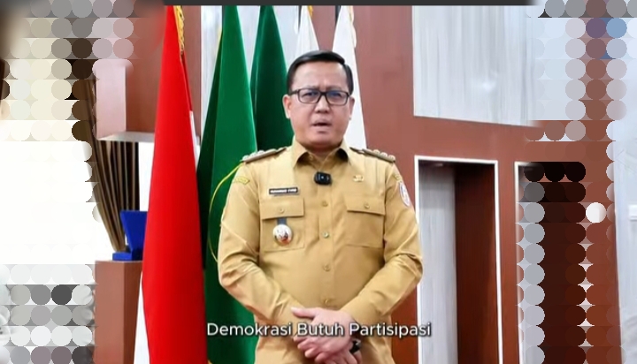 AYO Sukseskan PILKADA 2024, Ajak Pj Bupati Banyuasin Kepada Masyarakat Banyuasin.