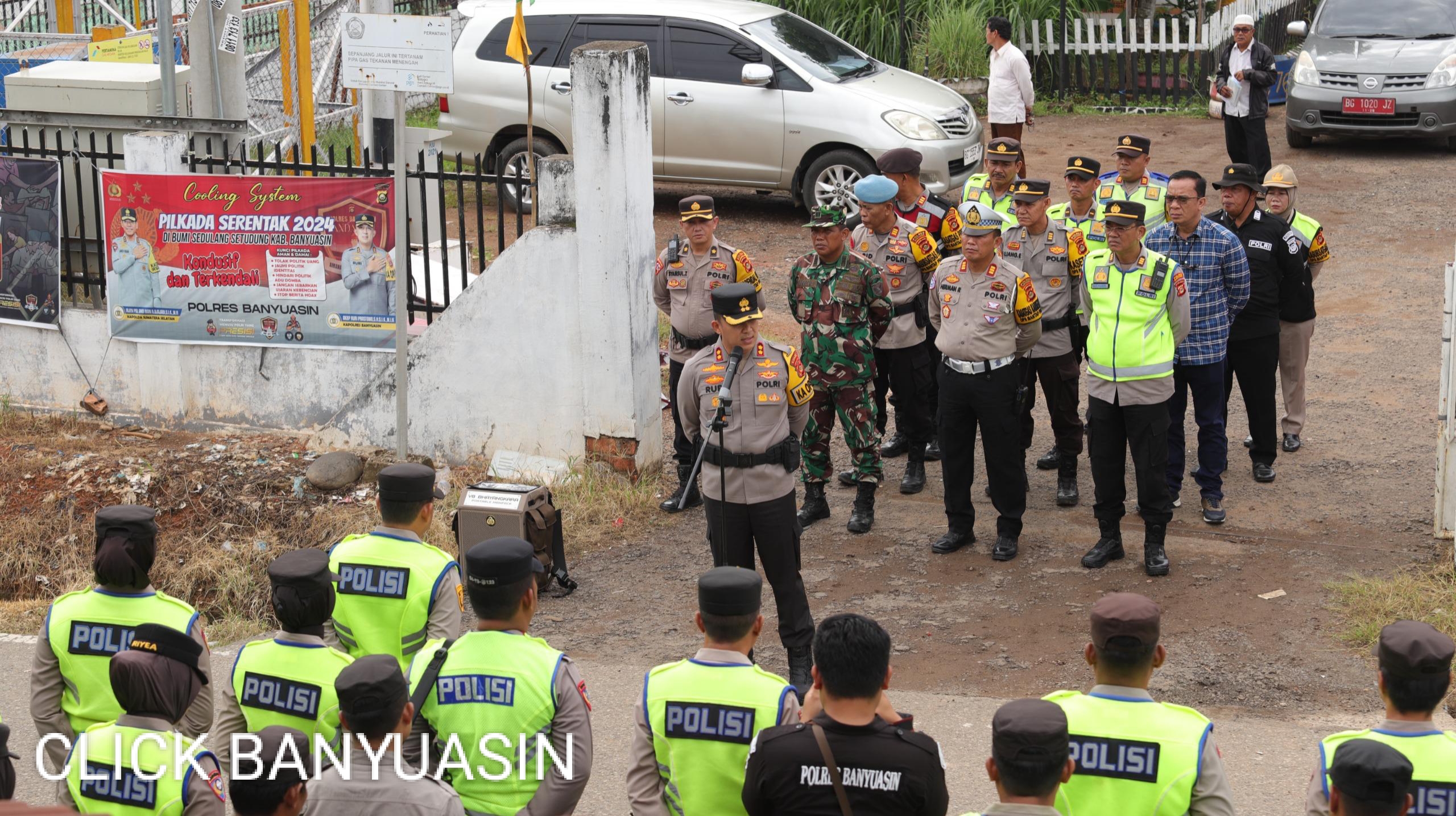 Keberhasilan PILKADA Banyuasin, Kapolres Banyuasin: Berkat Sinergi dan Kolaborasi Semua Pihak.