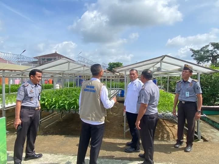 Lapas Banyuasin Terima Kunjungan Kabid Pelayanan dan Pembinaan Kanwil Ditjenpas Sumsel