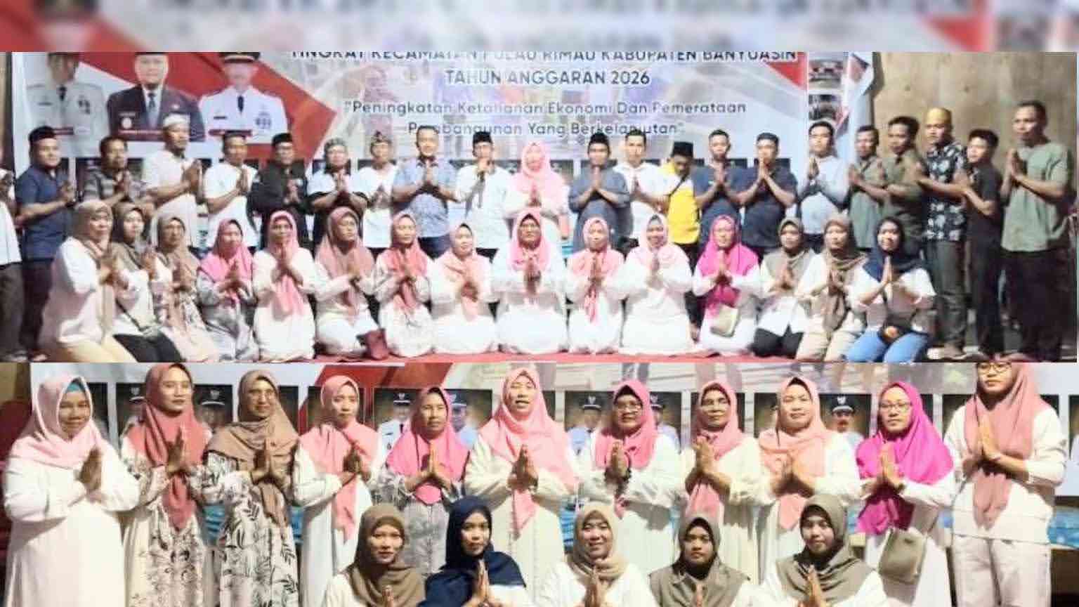 Camat Pulau Rimau Gelar Bukber Bersama Forkopimcam dan Pegawai Kecamatan