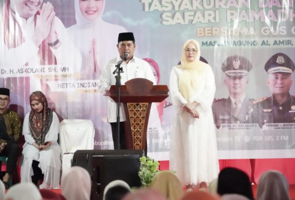 Sertijab Bupati Banyuasin Berlangsung Khidmat, Safari Ramadhan 1446 H Resmi Dibuka
