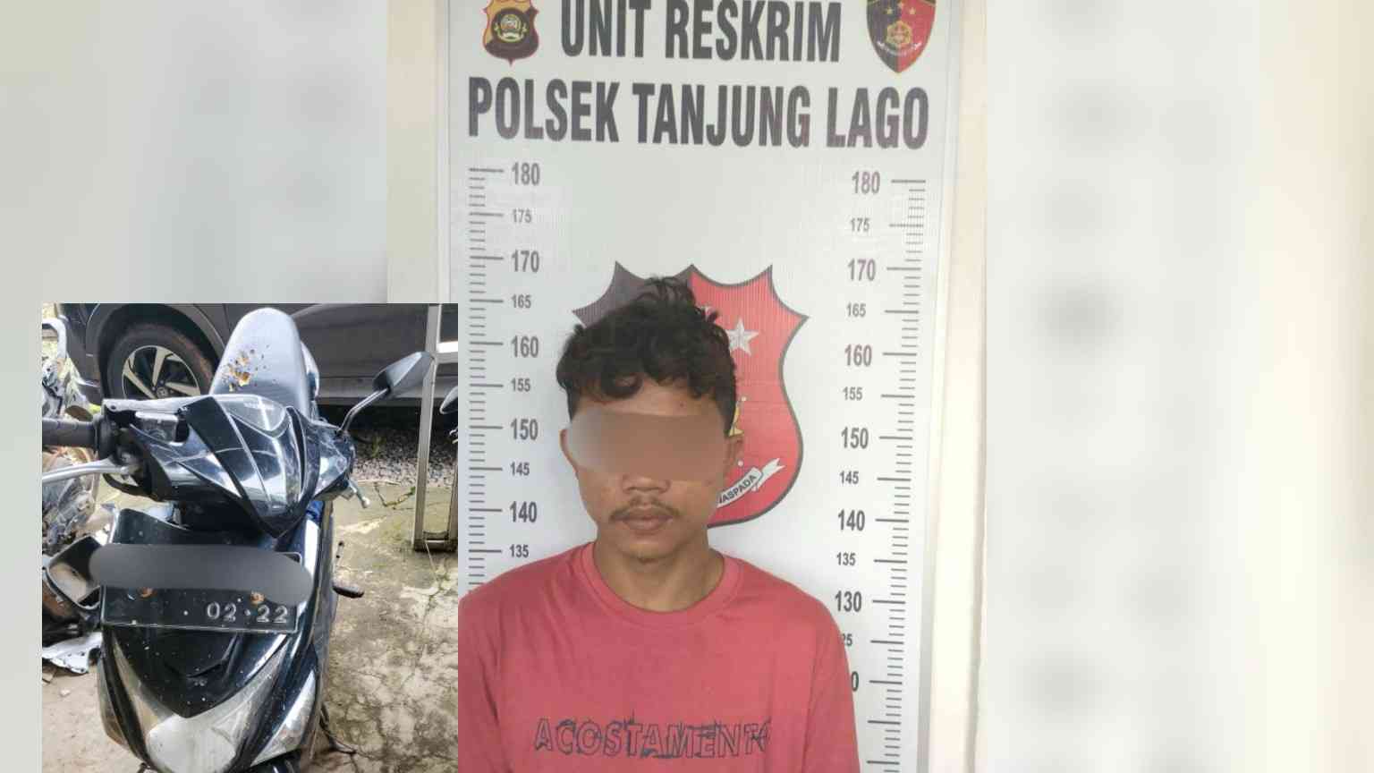 Motor Hilang di Hari Ulang Tahun, Guru di Tanjung Lago Berterima Kasih atas Gerak Cepat Polisi