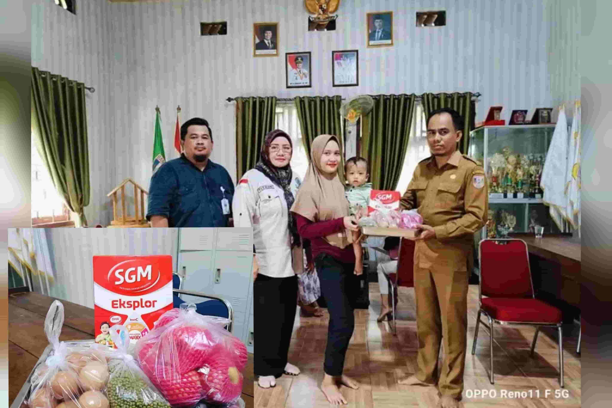 Cegah Stunting Sejak Dini, Desa Sako Gelar Pemberian Makanan Tambahan untuk Anak