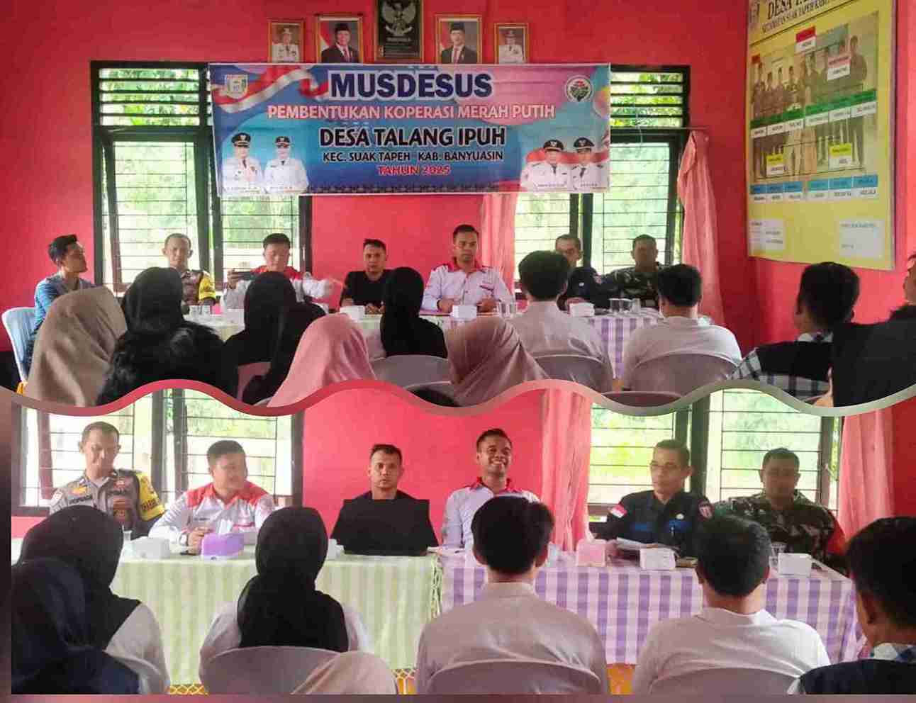 Talang Ipuh Bentuk Koperasi Merah Putih, Langkah Nyata Menuju Desa Mandiri