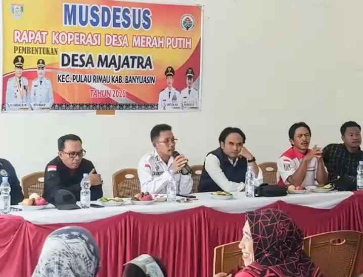 Gotong Royong Ekonomi: Kopdes Merah Putih Majatra Resmi Berdiri