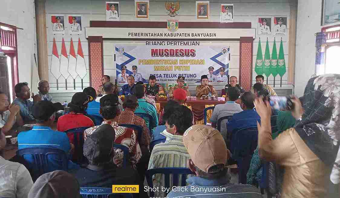 Teluk Betung Bersiap Jadi Pelopor Ekonomi Desa Lewat Koperasi Merah Putih