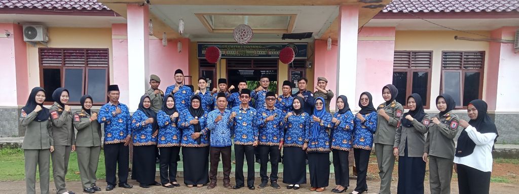 Pegawai Kecamatan Pulau Rimau Laksanakan Upacara Hari Kebangkitan Nasional ke-117