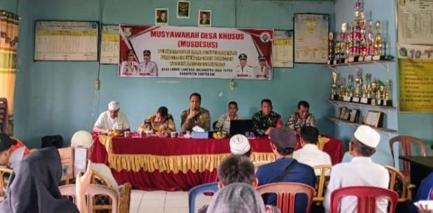 Desa Lubuk Lancang Mantapkan Langkah Ketahanan Pangan Lewat Musdesus