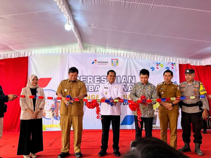 1.500 Sambungan Gas Rumah Tangga Resmi Dibangun, Banyuasin Menuju Swasembada Energi