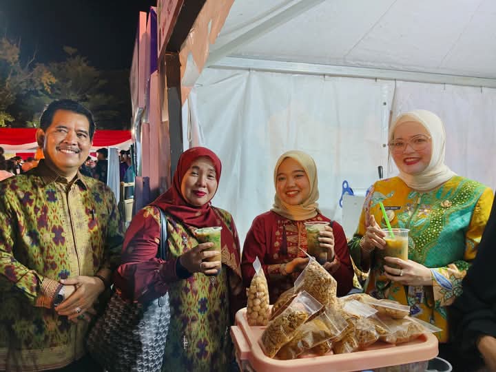 Wabup Netta Dukung Budaya & UMKM Banyuasin di Festival Sriwijaya XXXIII