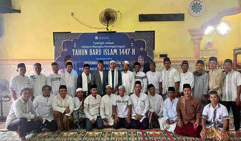 Desa Rimba Terab Gelar Tabligh Akbar Sambut Tahun Baru Islam 1447 H, Pererat Silaturahmi dan Kobarkan Semangat Hijrah