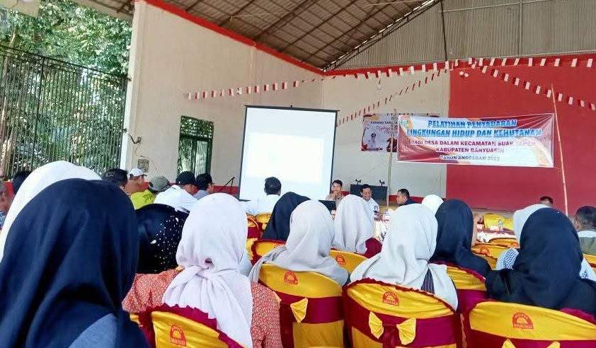 Perangkat Desa Suak Tapeh Dapat Pembekalan Kesadaran Lingkungan dan Hutan