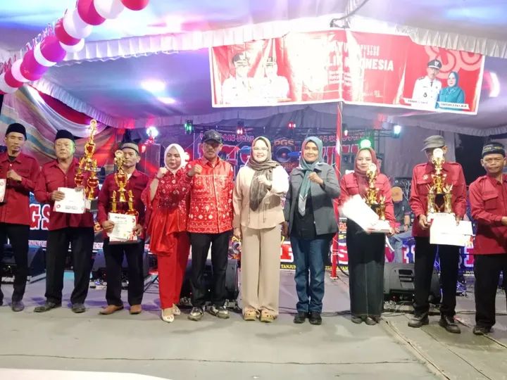 Sambut Kemerdekaan RI, Wakil Bupati Banyuasin Hadiri Gebyar Malam Puncak Desa Perajin