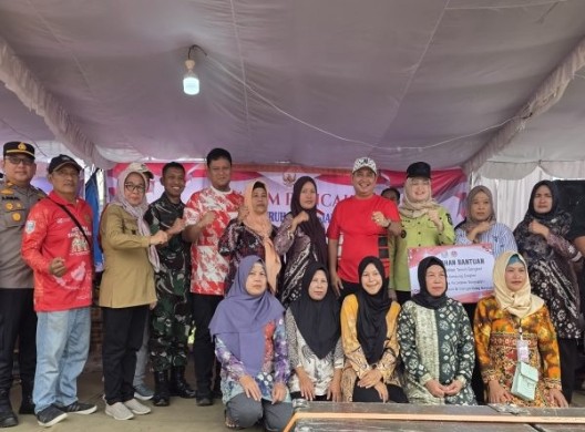Desa Merah Mata Meriahkan HUT RI ke-80 Dengan Karnaval dan Pasar Murah