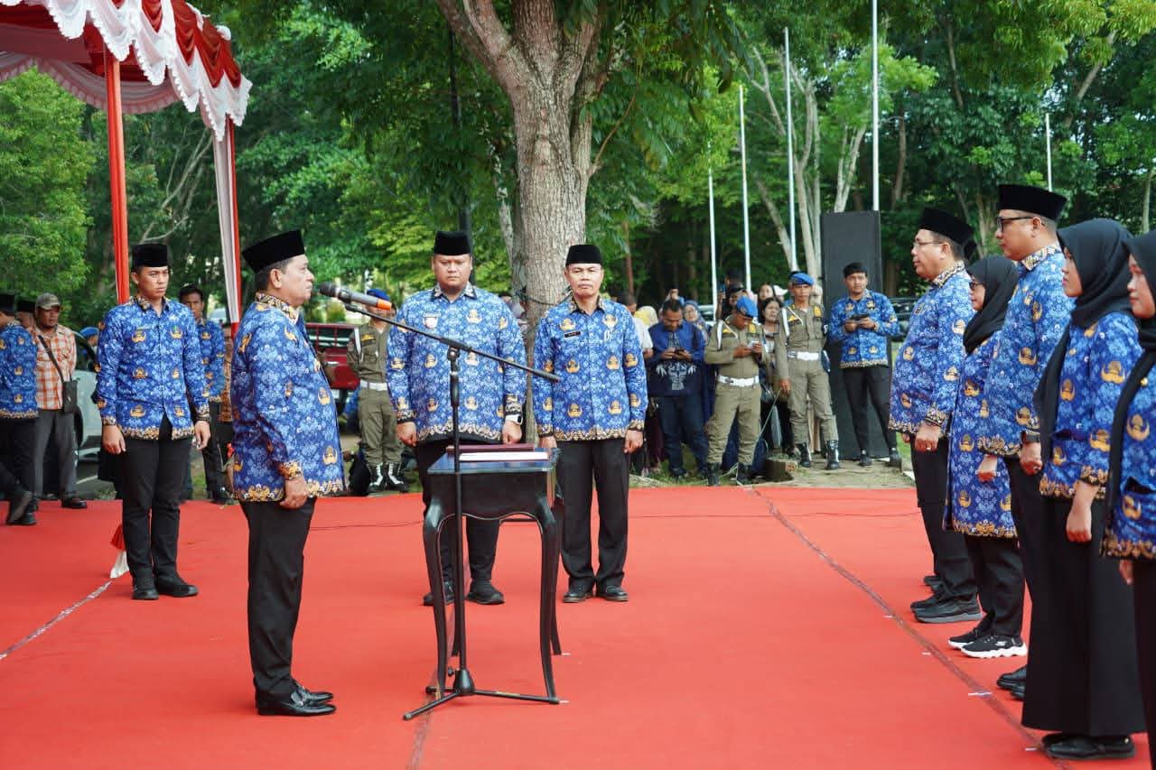 Roda Mutasi Berputar, Bupati Banyuasin Geser 17 Pejabat Eselon II