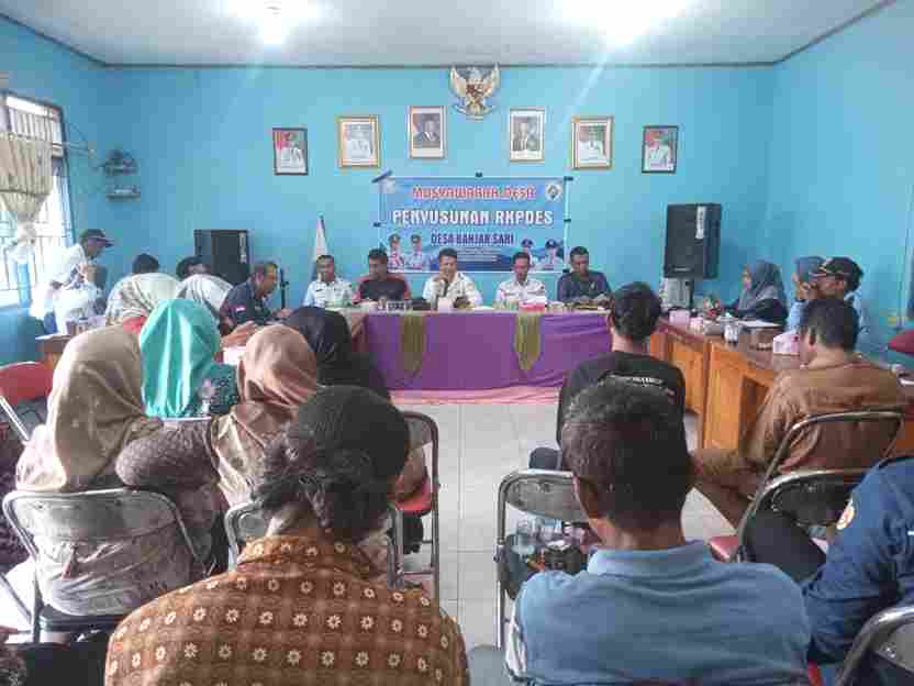 BPD dan Pemdes Banjar Sari Bahas RKPDes 2026, Kades Jelaskan Proyek yang Tertunda