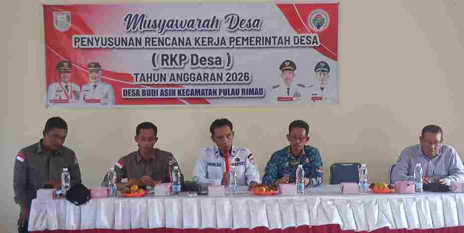 RKPDes 2026 Mulai Disusun, Warga Desa Budi Asih Diminta Aktif Usulkan Kebutuhan