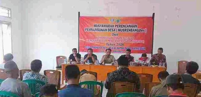 Musdes RKPDes 2026: Gotong Royong Jadi Kunci Pembangunan Desa Majatra