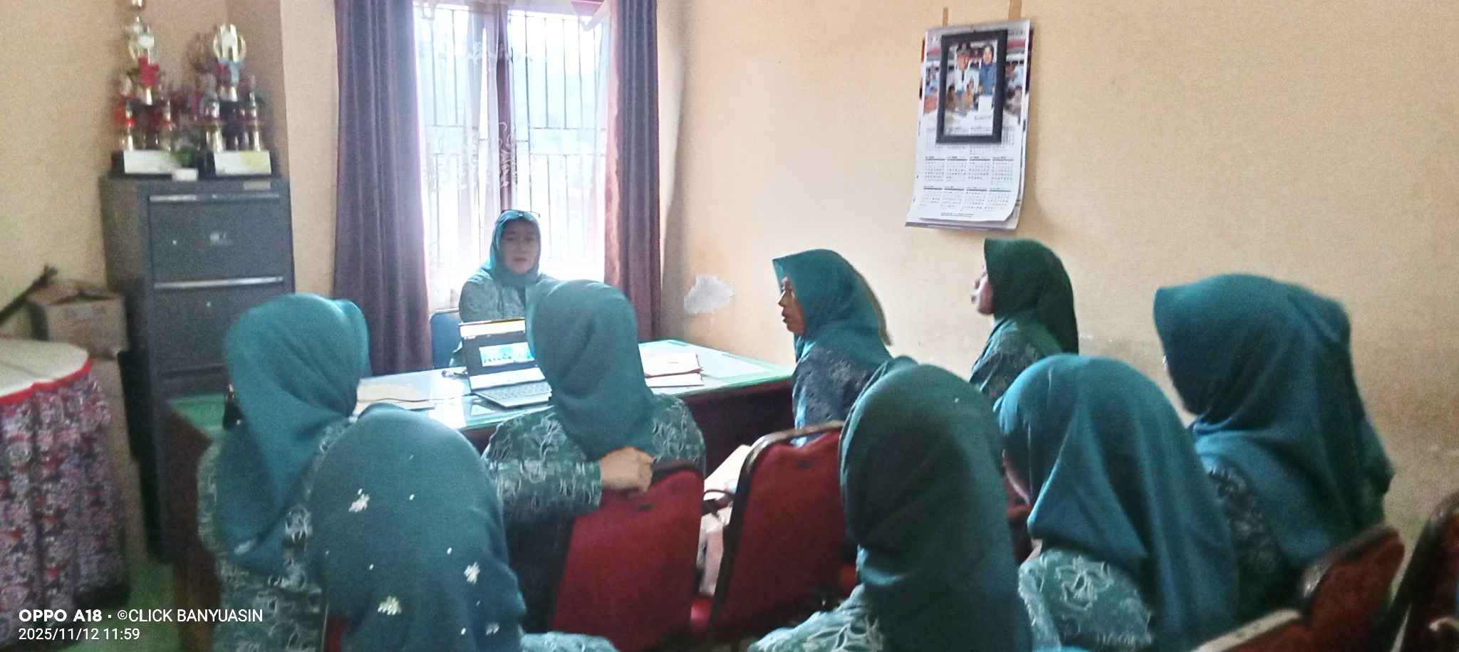 TP PKK Pulau Rimau Gelar Rapat Koordinasi Bahas Program Pemberdayaan dan Penanganan Stunting